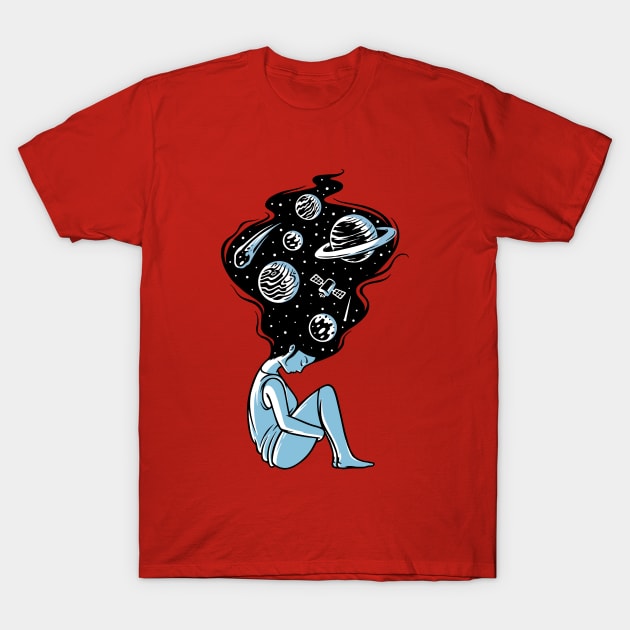 Think About Universe T-Shirt by Mako Design 